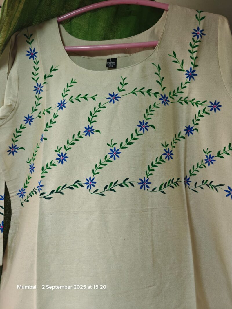 Ready Made Hand Painted Kurti (FFK0114)